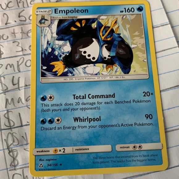 Empoleon 34/156 - Picture 1 of 1